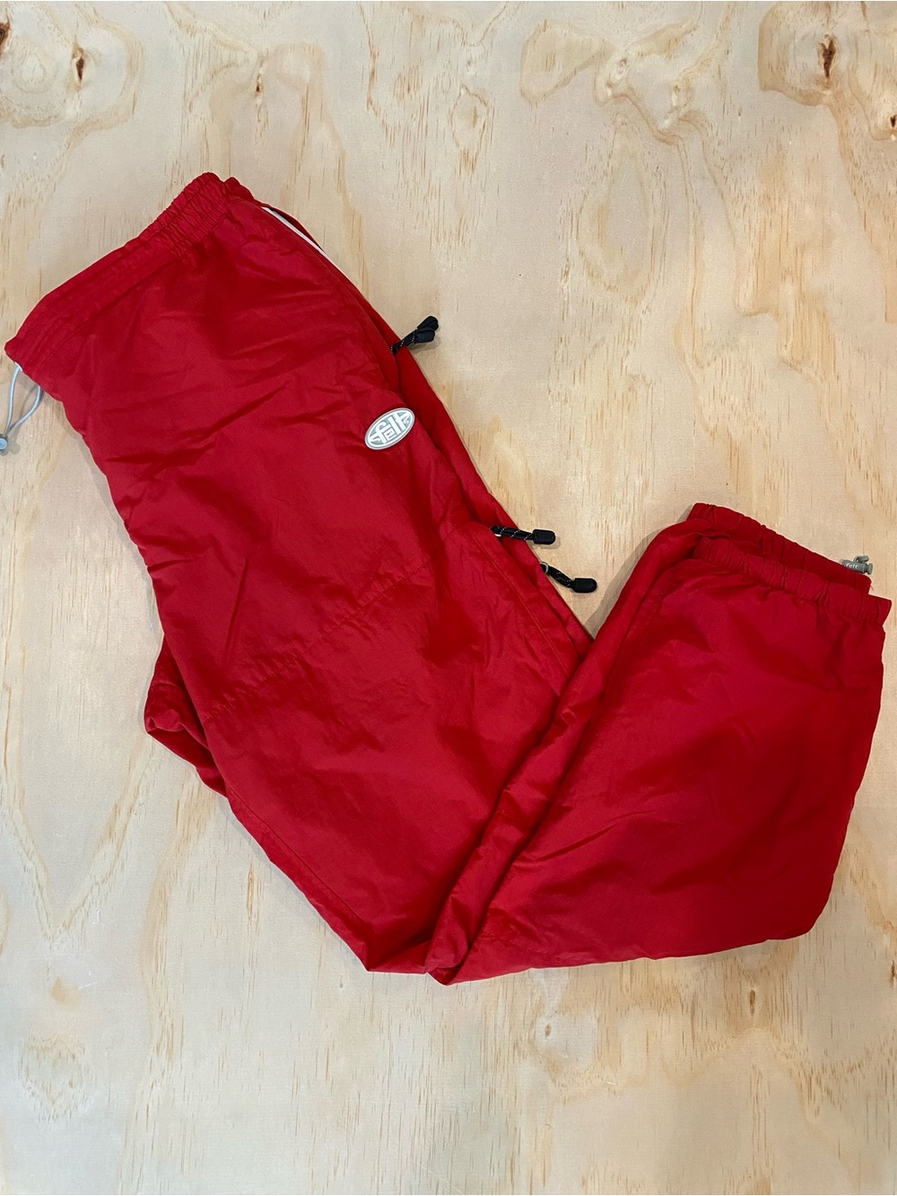 Vintage Felt red track pants